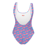 ROYALE. Monogram One-Piece Swimsuit - Vice City