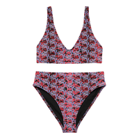 ROYALE. Cristalino High-Waisted Bikini - Tigre