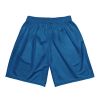 ROYALE. Solids Mesh Shorts - Blue