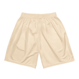 ROYALE. Solids Mesh Shorts - Cream