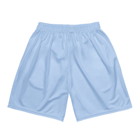 ROYALE. Solids Mesh Shorts - Carolina Blue