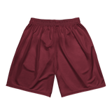 ROYALE. Solids Mesh Shorts - Wine