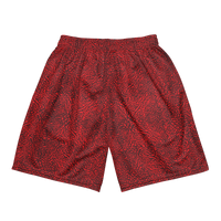 ROYALE. Elefante Mesh Shorts - ROJO
