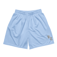 ROYALE. Solids Mesh Shorts - Carolina Blue