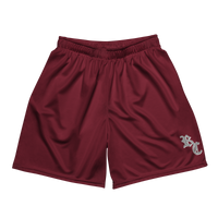 ROYALE. Solids Mesh Shorts - Wine