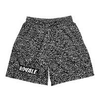 ROYALE. Elefante Mesh Shorts - BLACKOUT