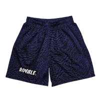ROYALE. Elefante mesh shorts - PURP