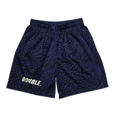 ROYALE. Elefante mesh shorts - PURP