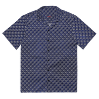 ROYALE. Monogram Button Shirt - Navy