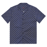 ROYALE. Monogram Button Shirt - Navy