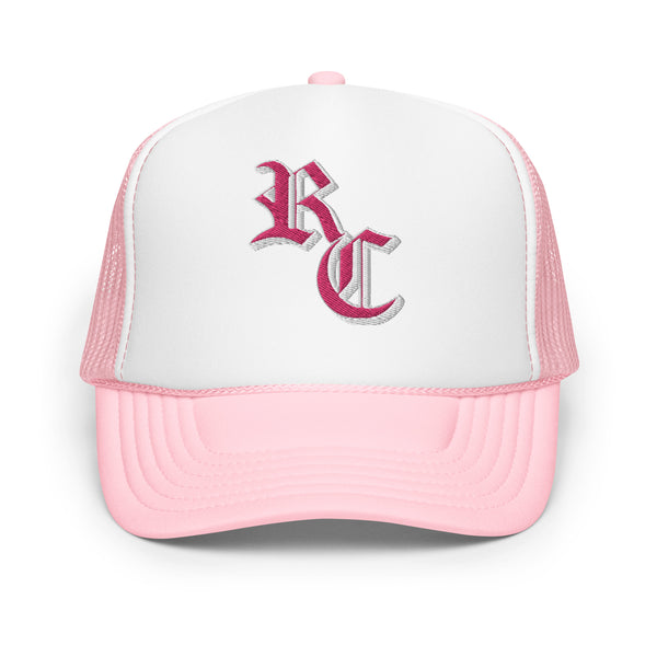 ROYALE. UK Trucker Cap - Pink