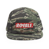 ROYALE. Camo Five Panel Cap