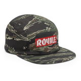 ROYALE. Camo Five Panel Cap