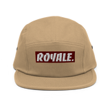 ROYALE. Wine Five Panel Cap