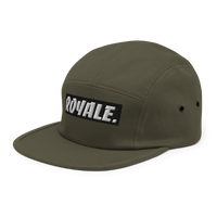 ROYALE. Military Green Five Panel Cap
