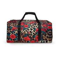 ROYALE. Rosa de Leopardo Duffle bag