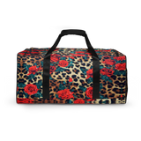 ROYALE. Rosa de Leopardo Duffle bag