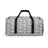 ROYALE. Script Topography Duffle Bag - Ice