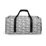 ROYALE. Script Topography Duffle Bag - Ice