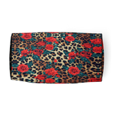 ROYALE. Rosa de Leopardo Duffle bag