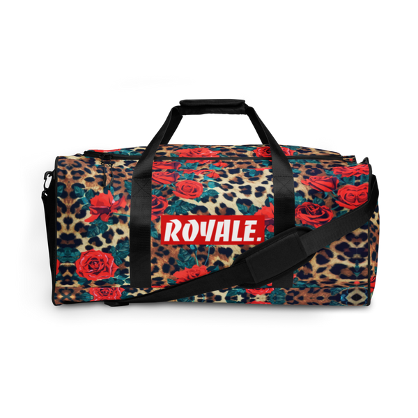 ROYALE. Rosa de Leopardo Duffle bag