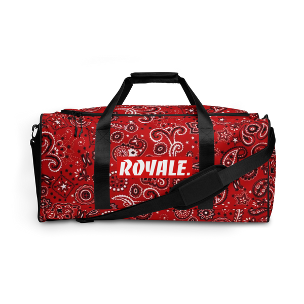 ROYALE. Rojo Duffle bag