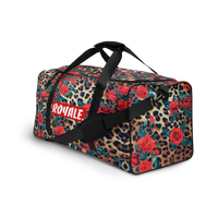 ROYALE. Rosa de Leopardo Duffle bag