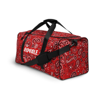 ROYALE. Rojo Duffle bag