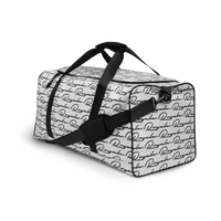 ROYALE. Script Topography Duffle Bag - Ice