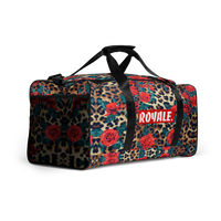 ROYALE. Rosa de Leopardo Duffle bag