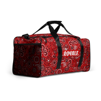 ROYALE. Rojo Duffle bag