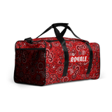 ROYALE. Rojo Duffle bag