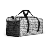 ROYALE. Script Topography Duffle Bag - Ice