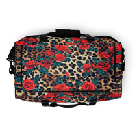 ROYALE. Rosa de Leopardo Duffle bag