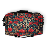 ROYALE. Rosa de Leopardo Duffle bag