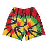 ROYALE. Rasta Tie-Dye Shorts