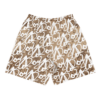 ROYALE. Monogram Shorts - Sandy