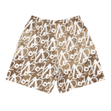 ROYALE. Monogram Shorts - Sandy