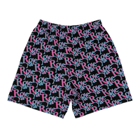 ROYALE. Luxor Monogram Shorts - Miami Vice