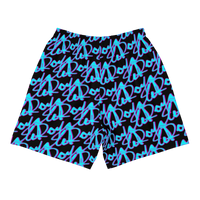 ROYALE. Vibras Monogram Shorts - Electric Blue