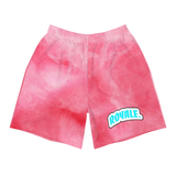 ROYALE. Cotton Candy Tie-Dye Shorts