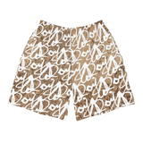 ROYALE. Monogram Shorts - Sandy