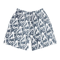 ROYALE. Monogram Shorts - Concrete