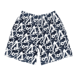 ROYALE. Monogram Shorts - Denim