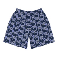 ROYALE. Luxor Monogram Shorts - Navy