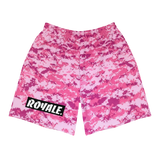 ROYALE. Pink Camo Shorts