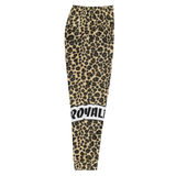 ROYALE. Cheetah Two-Tone Unisex Joggers