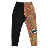 ROYALE. Tremendo Mango Paisley Two-Tone Joggers