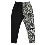 ROYALE. Zebra Two-Tone Joggers