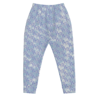 ROYALE. Tie Dye Luxor Monogram Joggers - Cloud 9